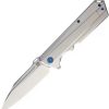 Pocket Knives * | Atz1703Gst Artisan Littoral Framelock Pocket Knife Satin