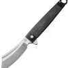 Pocket Knives * | Atz1830Gbk Artisan Cutlass Framelock Pocket Knife Black