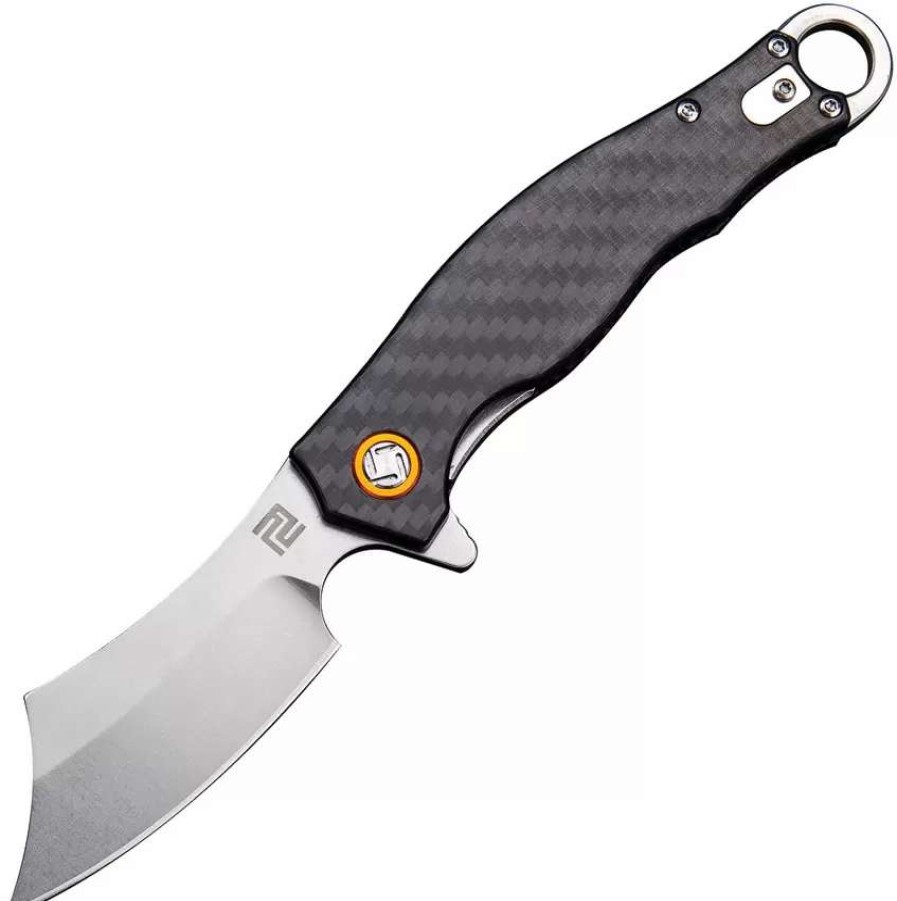 Pocket Knives * | Atz1828Pcf Artisan Consair Linerlock Pocket Knife Carbon Fiber