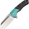 Pocket Knives * | Atz1824Ggns Artisan Mastiff Framelock Pocket Knife Green