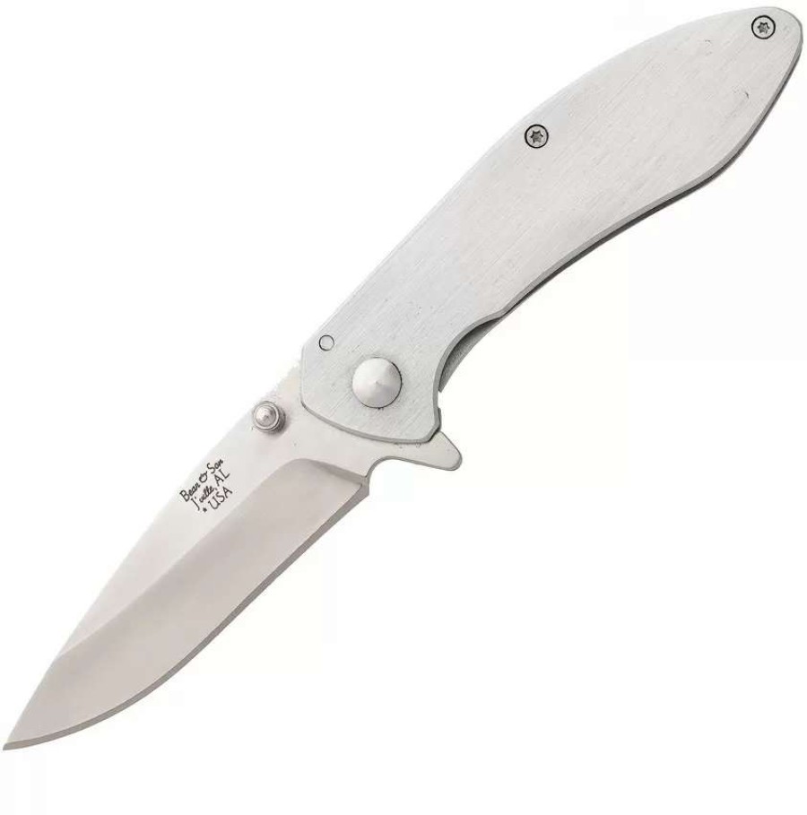 Pocket Knives * | Bc112 Bear & Son Framelock Pocket Knife