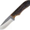 Hunting Knives * | Azjwk4Ajb Anza Knives Fixed Blade Knife Amber Bone