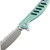 Pocket Knives * | Atz1815Gsgnm Artisan Tomahawk Framelock Pocket Knife Green M390