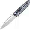 Pocket Knives * | Atz1807Gbws Artisan Virginia Linerlock Pocket Knife White S35Vn