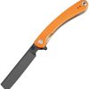 Pocket Knives * | Atz1817Pboef Artisan Orthodox Linerlock Pocket Knife D2 Orange