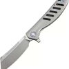 Pocket Knives * | Atz1815Gsgym Artisan Tomahawk Framelock Pocket Knife Gray M390