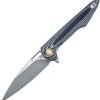 Pocket Knives * | Atz1821Psbgc Artisan Small Archaeo Linerlock Pocket Knife