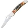 Pocket Knives * | Bc5149L Bear & Son Cowhand Lockback Knife Genuine India Stag