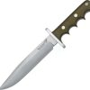 Hunting Knives * | Bcb14Gm Blackjack Halo Attack Model 14 Knife Green Canvas Micarta