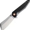 Pocket Knives * | Atz1803Pbkf Artisan Osprey Linerlock Pocket Knife Black