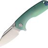 Pocket Knives * | Atz1825Ggns Artisan Wren Framelock Pocket Knife Green