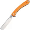 Pocket Knives * | Atz1817Poef Artisan Orthodox Linerlock Pocket Knife Orange D2