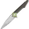 Pocket Knives * | Atz1821Gsdbu02 Artisan Small Archaeo Framelock Pocket Knife