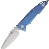 Pocket Knives * | Atz1706Gbu Artisan Predator Framelock Pocket Knife Blue