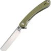 Pocket Knives * | Atz1817Pgnf Artisan Orthodox Linerlock Pocket Knife Green