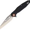 Pocket Knives * | Atz1827Pbkf Artisan Cygnus Framelock Pocket Knife Black