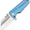 Pocket Knives * | Atz1820Gbus Artisan Proponent Framelock Pocket Knife Blue S35Vn