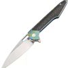 Pocket Knives * | Atz1821Gbu02 Artisan Archaeo Framelock Pocket Knife Blue