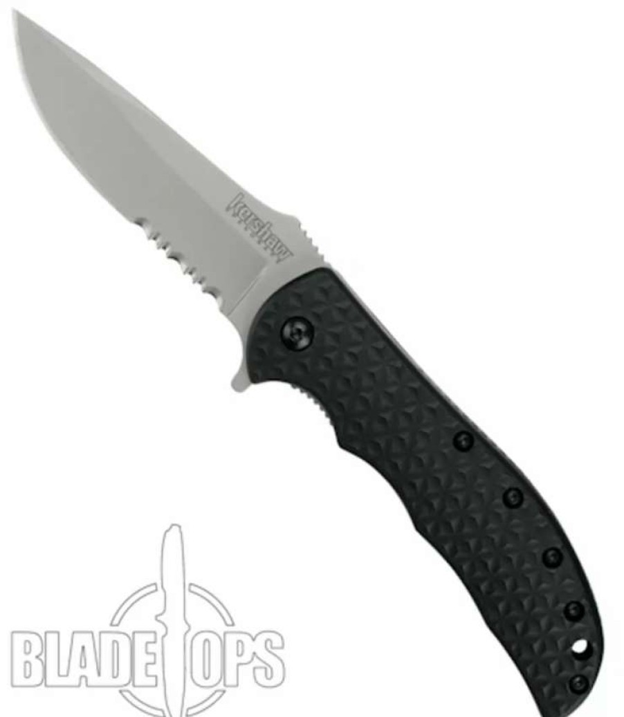 Spring Assisted * | Kershaw Volt Ii 3650S Spring Assisted Knife, Bead Blast Combo Blade