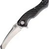 Pocket Knives * | Atz1816Pcf Artisan Eagle Linerlock Pocket Knife Carbon Fiber D2