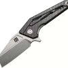 Pocket Knives * | Atz1819Pcf Artisan Ravine Linerlock Pocket Knife Carbon Fiber