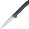 Pocket Knives * | Atz1707Pcf Artisan Shark Linerlock Pocket Knife Carbon Fiber