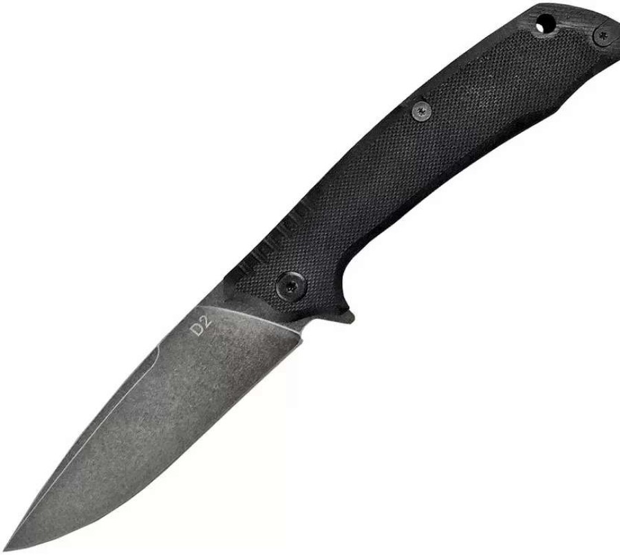 Pocket Knives * | Ab026B Abkt Tac Predator Linerlock Pocket Knife Black