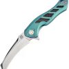 Pocket Knives * | Atz1816Ggnm Artisan Eagle Framelock Pocket Knife Green M390