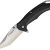 Pocket Knives * | Wn14098 Winchester Framelock Pocket Knife Black G10