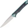 Pocket Knives * | Atz1707Ggn Artisan Shark Framelock Pocket Knife Green